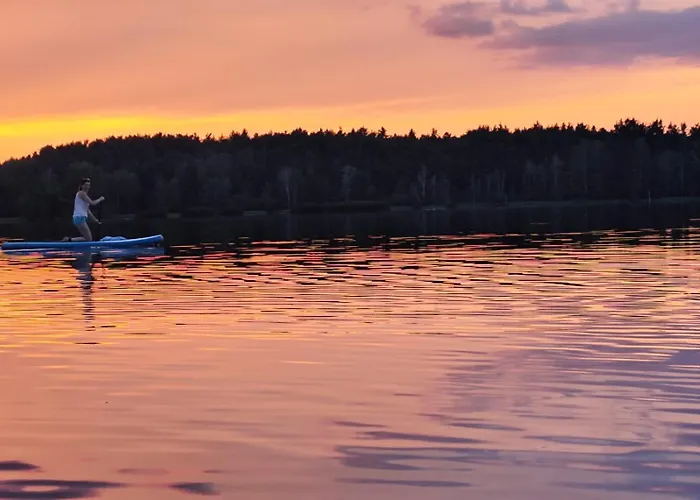 Direkt Am See, Mit Eigenem Boot 別荘 *